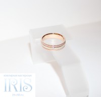 Обручальное кольцо - Ювелирная мастерская IRIS-EKB.ru - ремонт и изготовление ювелирных изделий